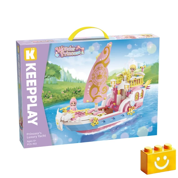 Termékkép a dobozról - QMAN® 36014 Keepplay - A hercegnő luxusjachtja