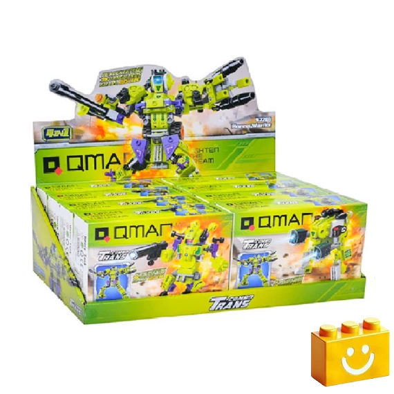 Termékkép a dobozról - QMAN® 42203 - 4 az 1-ben Pioneer harcos robot