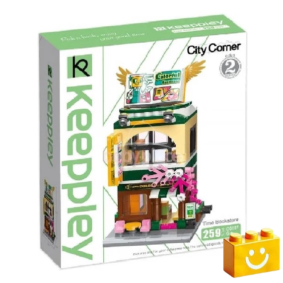 Termékkép a dobozról - QMAN® C0104 Keeppley - Piros Rózsa Virágbolt