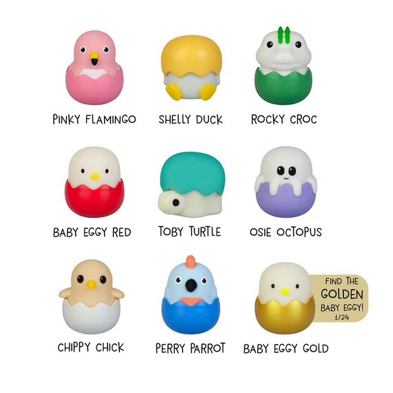 Termékkép a dobozról - MegaLight Eggy &amp; Friends Mystery Lights