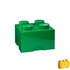 Kép 1/2 - Termékkép a dobozról - LEGO® Kiegészítő - Tároló kocka 4-es zöld