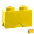 Kép 1/2 - Termékkép a dobozról - LEGO® Kiegészítő - Tároló kocka 2-es sárga