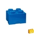 Kép 1/2 - Termékkép a dobozról - LEGO® Kiegészítő - Tároló kocka 4-es kék
