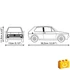 Kép 7/8 - COBI 24358 – Volkswagen Golf GTI (1976–1983) – Executive Edition építőjáték – 100% kompatibilis minden más kedvelt márkával