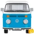 Kép 9/10 - COBI 24362 - Volkswagen T2b Bus - klasszikus mikrobusz modell - 100% kompatibilis minden más kedvelt márkával