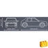 Kép 4/8 - COBI 24508 – 1987 Lancia Delta HF építőjáték – 100% kompatibilis minden más kedvelt márkával