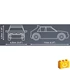 Kép 4/8 - COBI 24509 – Lancia Delta HF Integrale építőjáték – 100% kompatibilis minden más kedvelt márkával
