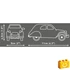 Kép 4/8 - COBI 24511 – Citroën 2CV Type AZ építőjáték – 100% kompatibilis minden más kedvelt márkával