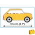 Kép 4/8 - COBI 24530 – Fiat 126p építőjáték – 100% kompatibilis minden más kedvelt márkával