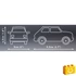 Kép 4/4 - COBI 24531 - Polski Fiat 126p el „Elegant” - 100% kompatibilis minden más kedvelt márkával