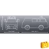Kép 4/8 - COBI 24596 – Barkas B1000 Rendőrautó építőjáték – 100% kompatibilis minden más kedvelt márkával