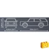 Kép 4/8 - COBI 24603 – FSO 125p Kombi építőjáték – 100% kompatibilis minden más kedvelt márkával