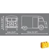 Kép 6/6 - COBI 24632 - Citroen Type H Service - klasszikus francia szervizfurgon - 100% kompatibilis minden más kedvelt márkával
