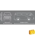 Kép 5/5 - COBI 24634 - Volkswagen T3 - klasszikus kisbusz modell - 100% kompatibilis minden más kedvelt márkával