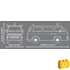 Kép 5/5 - COBI 24637 - Volkswagen T3 Polizei - rendőrségi kisbusz modell - 100% kompatibilis minden más kedvelt márkával