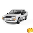 Kép 7/7 - COBI 24665 - Audi quattro (1980) - fehér - 100% kompatibilis minden más kedvelt márkával