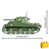 Kép 7/8 - COBI-2570 – M4A3 Sherman közepes harckocsi – 100% kompatibilis minden más kedvelt márkával