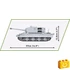 Kép 3/8 - COBI-2572 – Panzerkampfwagen E-100 szupernehéz harckocsi – 100% kompatibilis minden más kedvelt márkával