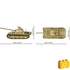 Kép 3/8 - COBI-2655 – Panzer V Panther Ausf. G „Pudel” – 100% kompatibilis minden más kedvelt márkával