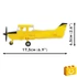 Kép 5/8 - COBI 26621 – Cessna 172 Skyhawk (Sárga) építőjáték – 100% kompatibilis minden más kedvelt márkával