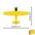 Kép 6/8 - COBI 26621 – Cessna 172 Skyhawk (Sárga) építőjáték – 100% kompatibilis minden más kedvelt márkával
