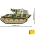 Kép 6/10 - COBI 2665 - Sd.Kfz. 138/1 Grille Ausf. M - második világháborús önjáró löveg - 100% kompatibilis minden más kedvelt márkával