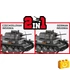 Kép 7/12 - COBI 2666 - Panzer 38(t) / (ČKD) LT vz.38 - 2 az 1-ben könnyű harckocsi - 100% kompatibilis minden más kedvelt márkával