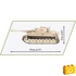 Kép 6/8 - COBI-2710 – Panzer VI Tiger '131' nehéz harckocsi – 100% kompatibilis minden más kedvelt márkával