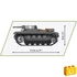 Kép 6/8 - COBI-2718 – Panzer II Ausf. A könnyű harckocsi – 100% kompatibilis minden más kedvelt márkával