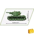 Kép 4/8 - COBI-2731 – KV-2 szovjet nehéz harckocsi – 100% kompatibilis minden más kedvelt márkával