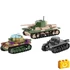 Kép 10/14 - COBI 2740 - Valentine IX / Panzer I / Renault R35 - 3 az 1-ben történelmi tank készlet - 100% kompatibilis minden más kedvelt márkával