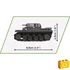 Kép 8/14 - COBI 2740 - Valentine IX / Panzer I / Renault R35 - 3 az 1-ben történelmi tank készlet - 100% kompatibilis minden más kedvelt márkával