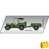 Kép 3/8 - COBI 2804 – Jeep Willys MB utánfutóval – Executive Edition építőjáték – 100% kompatibilis minden más kedvelt márkával