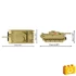 Kép 4/8 - COBI-3095 – Tiger I 131 – német nehéz harckocsi – 100% kompatibilis minden más kedvelt márkával