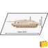 Kép 6/8 - COBI-3106 – Abrams M1A2 – amerikai harckocsi – 100% kompatibilis minden más kedvelt márkával