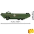 Kép 4/8 - COBI-3110 – DUKW Amphibia – amerikai kétéltű szállítójármű – 100% kompatibilis minden más kedvelt márkával