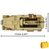 Kép 4/8 - COBI-3130 – Sd.Kfz. 251/10 féllánctalpas jármű – 100% kompatibilis minden más kedvelt márkával