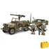 Kép 5/8 - COBI-3132 – Willys MB utánfutóval – amerikai terepjáró – 100% kompatibilis minden más kedvelt márkával