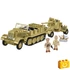 Kép 9/12 - COBI 3143 - Sd.Kfz. 8 és 8,8 cm Flak 36 (DAK) - német féllánctalpas vontató és légvédelmi ágyú készlet - 100% kompatibilis minden más kedvelt márkával
