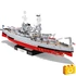 Kép 8/8 - COBI 4843 – USS Arizona (BB-39) – amerikai csatahajó építőjáték – 100% kompatibilis minden más kedvelt márkával