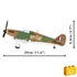 Kép 5/9 - COBI 5728 - Hawker Hurricane Mk.I vadászrepülő - 100% kompatibilis minden más kedvelt márkával