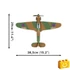 Kép 6/9 - COBI 5728 - Hawker Hurricane Mk.I vadászrepülő - 100% kompatibilis minden más kedvelt márkával
