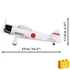 Kép 5/9 - COBI 5729 - Mitsubishi A6M2 "Zero-Sen" - japán vadászrepülő - 100% kompatibilis minden más kedvelt márkával