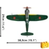 Kép 7/8 - COBI-5740 – Kawasaki Ki-61-I Hien „Tony” – japán vadászrepülőgép – 100% kompatibilis minden más kedvelt márkával