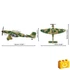 Kép 5/8 - COBI-5748 – Junkers Ju 87 B-2 Stuka – német zuhanóbombázó – 100% kompatibilis minden más kedvelt márkával