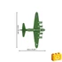 Kép 6/8 - COBI-5750 – B-17G Flying Fortress – amerikai nehézbombázó – 100% kompatibilis minden más kedvelt márkával