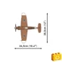 Kép 6/8 - COBI-5761 – Messerschmitt Bf 109 G – német vadászrepülőgép – 100% kompatibilis minden más kedvelt márkával