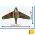 Kép 5/10 - COBI 5766 - Messerschmitt Me 163B „Komet” - német rakétahajtású vadászrepülő - 100% kompatibilis minden más kedvelt márkával