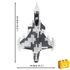 Kép 8/8 - COBI-5820 – SAAB JAS 39 Gripen E – Svéd vadászgép építőjáték – 100% kompatibilis minden más kedvelt márkával