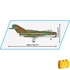 Kép 3/8 - COBI-5825 – LIM-5 (MiG-17F) – Keletnémet vadászgép építőjáték – 100% kompatibilis minden más kedvelt márkával